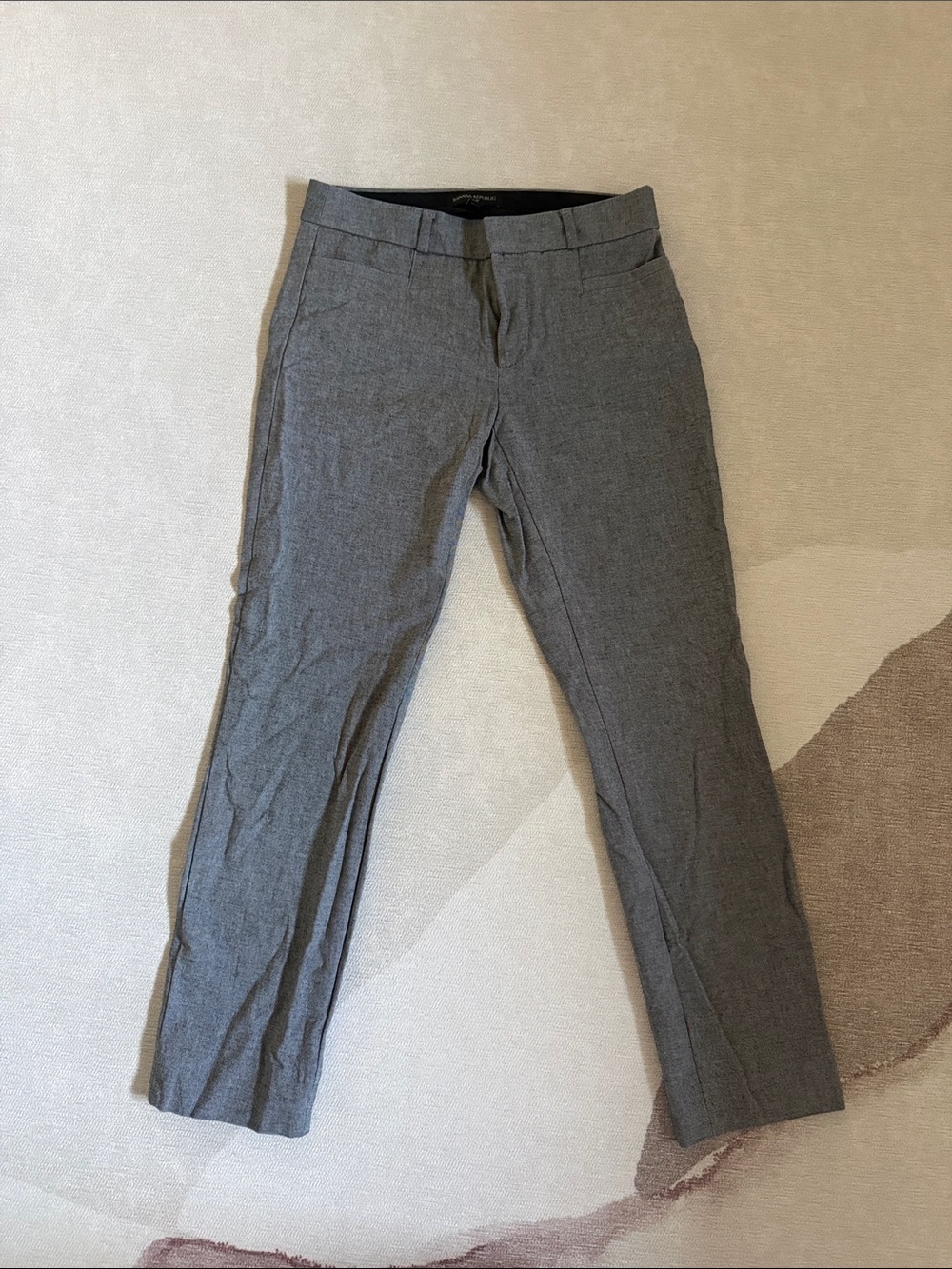 Banana Republic Men's Gray Dress Pants - Slim Modern Fit
